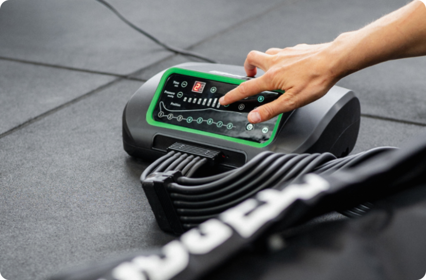 Reboots nabízí 6 různých masážních programů.